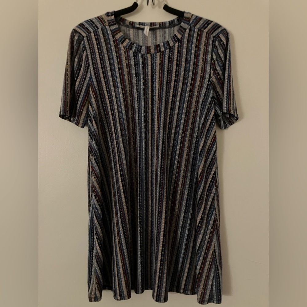 BCBG Striped Multicolor Women's Dress, Size M